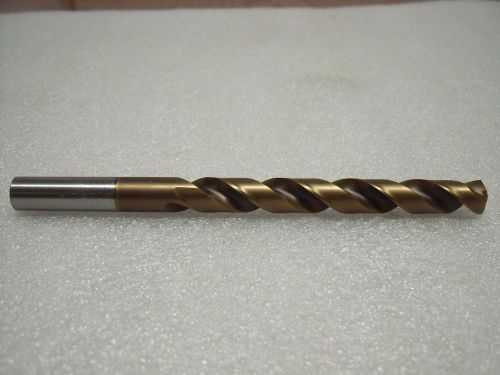 .3750 3/8&#034; Jobbers 130 Degree &#034;S&#034; Split Point TiCN Cobalt Drill Bit - 1 pc