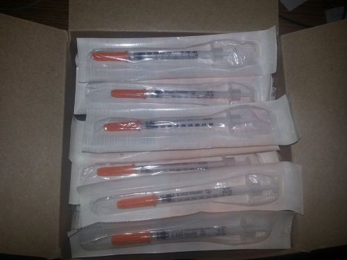 200 Covidien Monoject 29 Gauge 1/2 inch 1cc/mL syringes