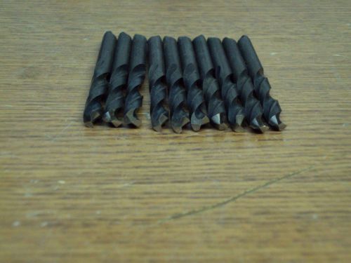 10 NEW 1/4&#034; DRILL BITS M42 HSS MACHINIST AVIATION