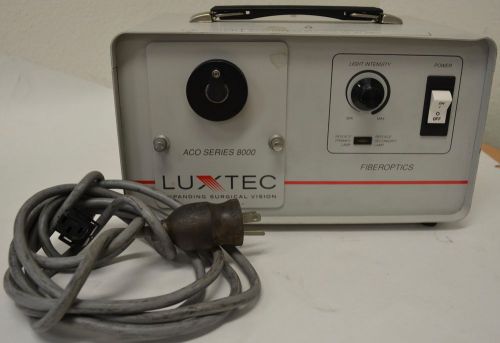 Luxtec aco series 8000 fiber optics light source for sale