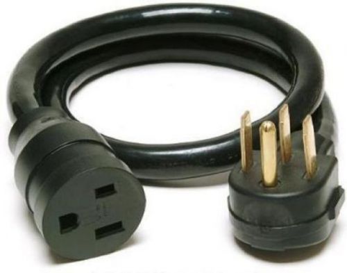 Direct 4 to 3 Prong Adapter Cord Wire 3FT Full KVA Welder Plasma Cutting Welding