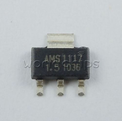 50Pcs AMS1117-1.5 AMS1117 LM1117 1.5V 1A SOT-223 Voltage Regulator W