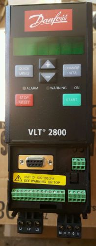 Danfoss VLT2800 AC Variable Frequency Drive VLT2815 380VAC-480VAC
