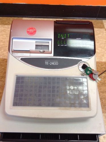 Casio TE 2400 Cash Register