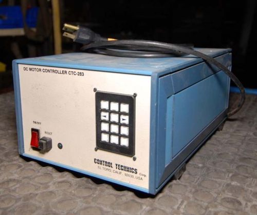 Control technics ctc-283-1 motor controller for sale