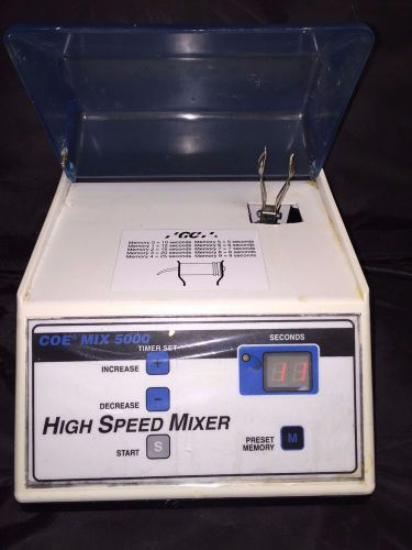 COE Hight Speed Mixer 5000 Amalgamator ((Make an Offer))