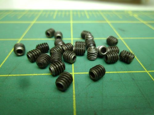 Socket Set Screw 8-32 x 3/16&#034; Cup Point (Qty 25) #60125