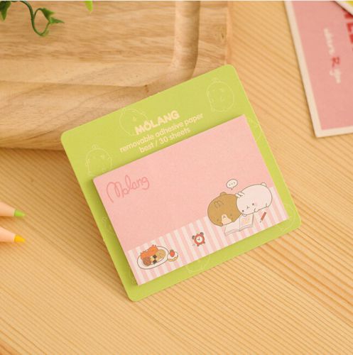 Beautiful 30 Pages Cartoon Sticker Point It Marker Memo Sticky Notes /D8