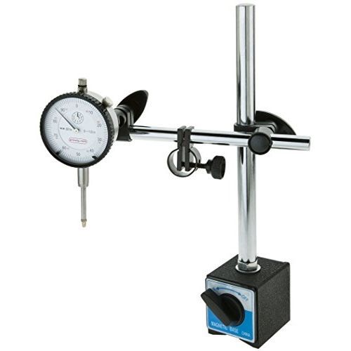Dial indicator combo test precision measurements starrett holder gauge magnetic for sale