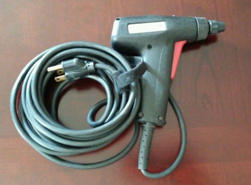 H.F. Wilson  ELECTRIC Wire Wrap Tool Gun Model W4496a Tested  WORKS made in USA