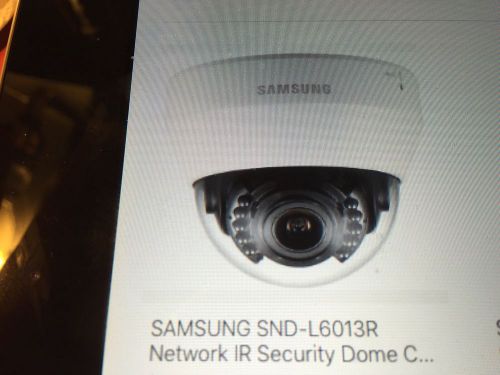 Samsung SND-L6013RN 2MP Networkm Video Dome Camera  - New In Box