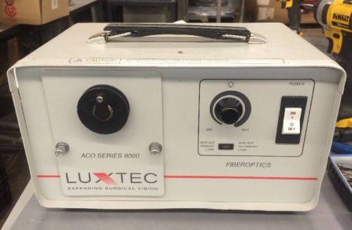 Luxtec ACO Series 8000 Fiber Optics Light Source