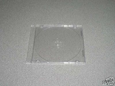 1000 new high quality  5.2mm slim jewel cases with  frosty clear trays - psc16 for sale
