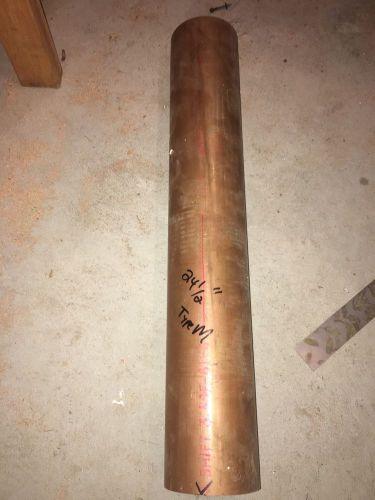24-1/2&#034; Long X 4 inch COPPER PIPE TYPE M TUBE