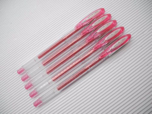 (8 Pens Pack) Uni-Ball Signo sparkling RollerBall Pen 1.0mm Pink smoothest