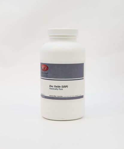 Zinc oxide powder usp grade 100% pure non nano 325 mesh 16oz / 454 grams bottle for sale