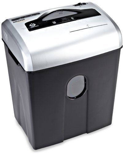 AmazonBasics 12-Sheet Cross-Cut Paper, CD, and Credit Card Shredder