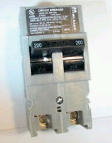 Milbank Zinsco UQFP-200 Circuit Breaker 200 Amp 120/240 Volt