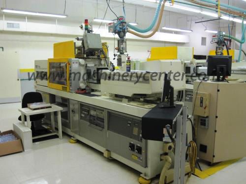 120 ton, 5.5 oz. toshiba injection molding machine &#039;98 (3 available) for sale