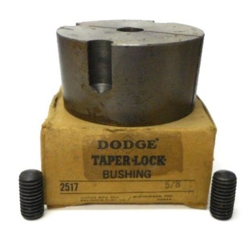 Dodge taper lock bushing, 2517 **5/8&#034;** approx 3 3/8&#034; largest od, 1 3/4&#034; depth for sale