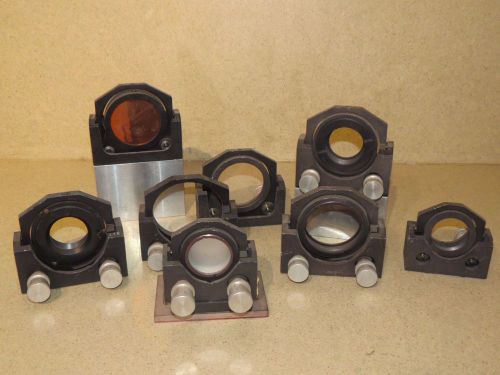 AEROTECH AOM-110-3 (4), AOM-110-2 (2), AOM110-3 (2) MIRROR MOUNTS -LOT OF 8