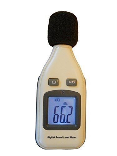 Bafx products (tm) - decibel meter / sound level reader - w/ battery! for sale
