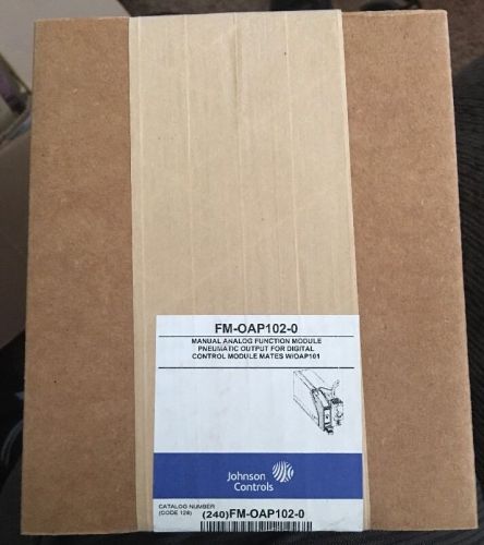 FM-OAP102-0 JOHNSON CONTROLS FUNCTION MODULE