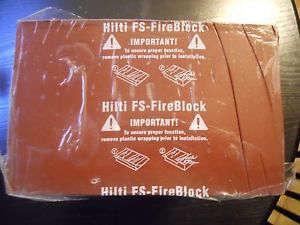 HILTI FS657 FIRESTOP BLOCK 5 BLOCKS