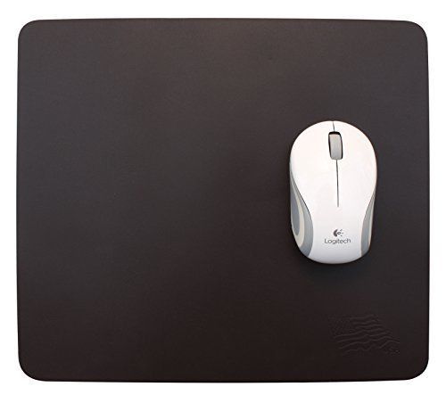 Openbox ergonomic genuine leather mouse pads desk mats with custom usa flag logo for sale