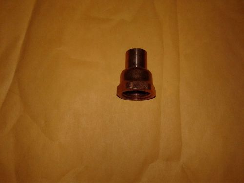 1/2&#034; COPPER FEMALE ADAPTER (FTG X FIP) STREET FEMALE ADAPTER(1/2&#034; FIT IN FITTING