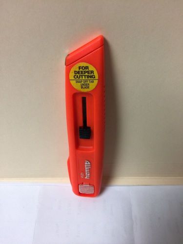ARK-B7 ORANGE ALLWAY ARK SELF RETRACTING BOX KNIFE *MORE AVAILABLE UPON REQUEST*