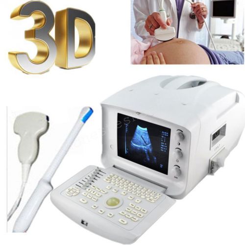 Sale 10&#039;&#039;Digital Ultrasound Scanner Scan +Convex Transvaginal External 3D Image
