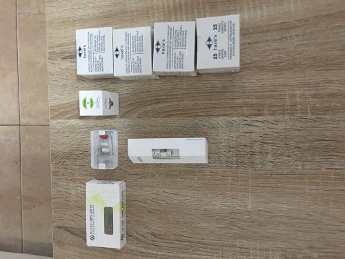 Dental lot, implants, burs,etc