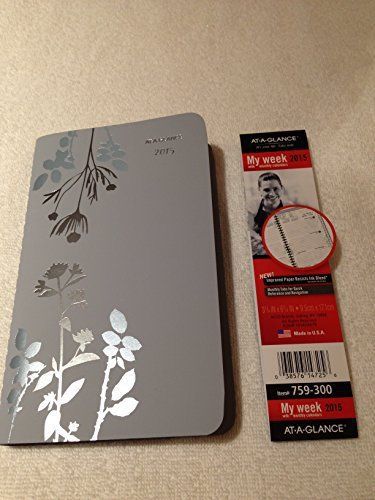 At-A-Glance 1 X Academic Weekly/Monthly Calendar 2014/15, 12.3 Cm X 20.3 Cm