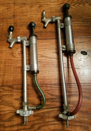 2 Beer Keg Tap Pump Faucets