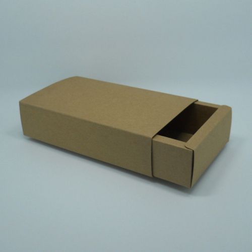 Kraft Paper Drawer Box Handmade Soap Gifts Candy Jewelry Packaging Brown Boxes