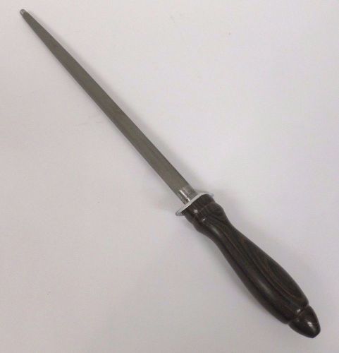 Vintage Dexter Scuthbridge, MA 12&#034; Large Knife Sharpener Wooden Handle USA - EUC