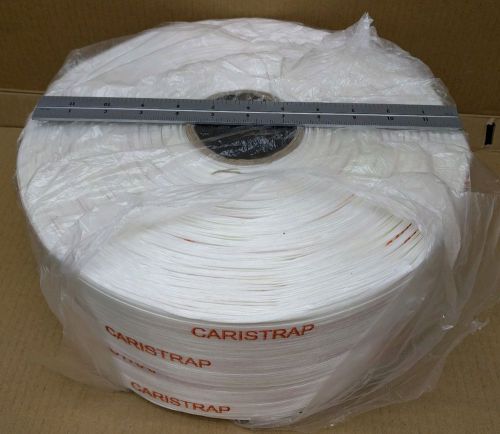 NEW CARISTRAP 60WGXPHD 3/4&#034; POLYESTER STRAPPING ROLL 2460Ft LONG