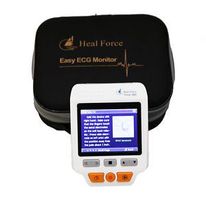 Handheld ECG Heart Monitor Color Screen Portable Chest Limb Hand Electrocardiogr