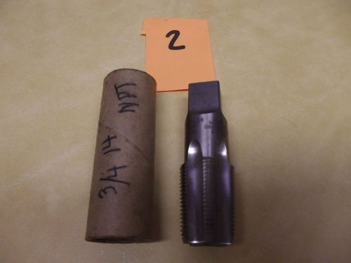 Greenfield pipe tap 3/4-14, npt g o hs brand new! for sale