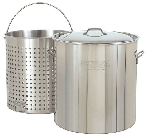 Bayou Classic 1162 162 Qt. Stainless Stockpot NEW