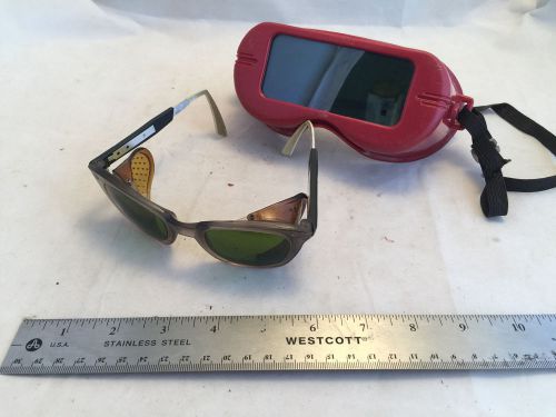 Vintage Jackson Welding Goggles Unigoggle and Sellstrom Glasses Metalworking