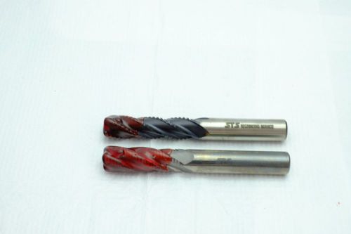 2 pieces of professionally reground carbide roughing endmill 12 mm sealed