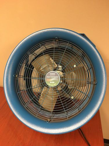 Patterson Yoke-Mount Fan, 18&#034;., 3800 CFM, 1/2 HP