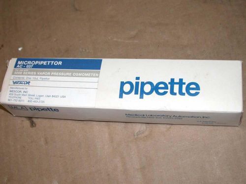 MLA Pipette AC-037 micropipettor 10uL pipettor use w/5000 series free ship