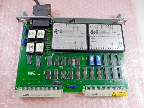 VMIC VMIVME 4900 Dual Channel To Synchro/Resolver Converter Board 224 A