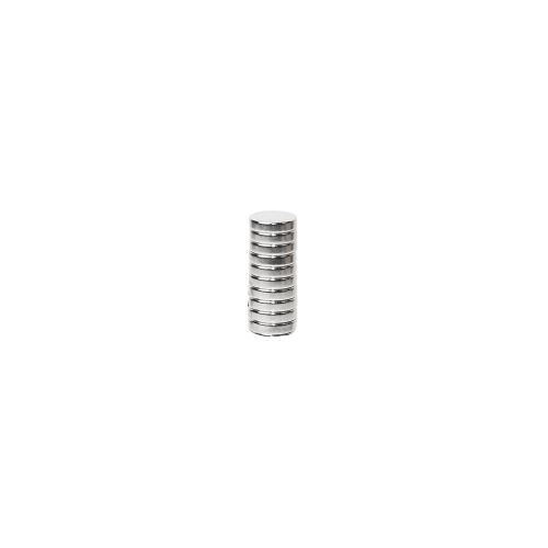 Aleko lot of 10 n52 round disc neodymium magnets d12x3mm for sale