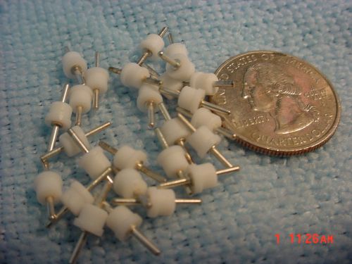 STANDOFFS  Teflon  Circuit Board  Feed Through solder Mount SEALECTRO  25 pcs.