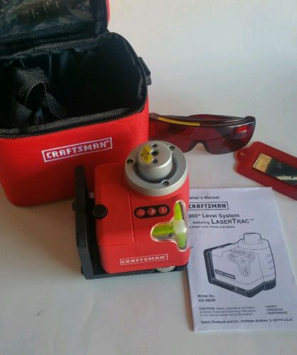 Craftsman 360 Degree Rotating Level System With Lasertrac