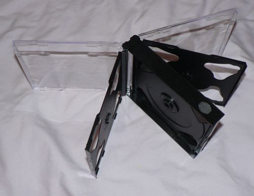 24mm Black Sexuple 6 Discs CD Jewel Case - 2 Piece  FREE SHIPPING